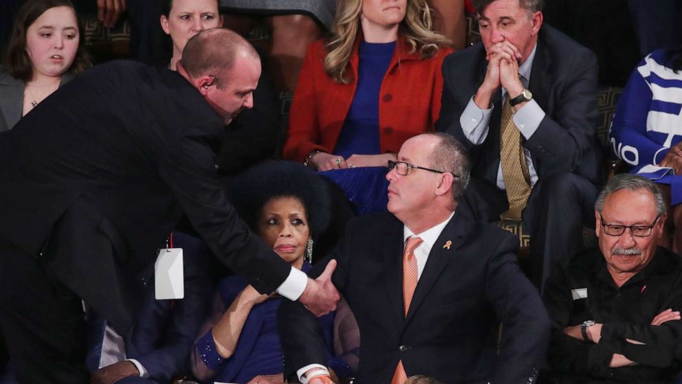 Parkland shooting victim’s dad escorted out of State of the Union